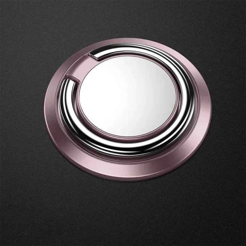 Finger Ring Holder Stand Grip 360 Rotating For Mobile Phone Car Magnetic Mount Phone Back Sticker Pad Unniversal Bracket