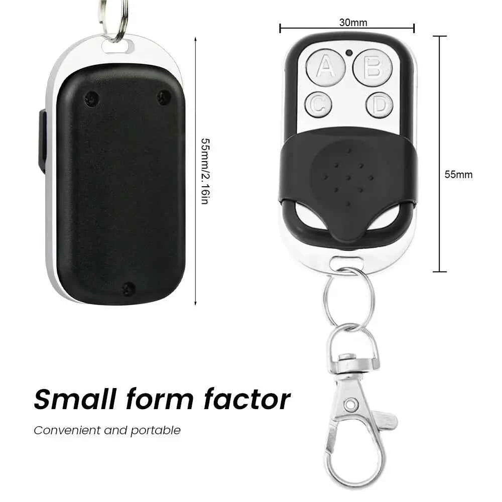 5YOA Push Button Remote Control Transmitter ABCD Lock Unlock 4Button 433MHz Universal 4 Buttons Garage Door Opener Remote