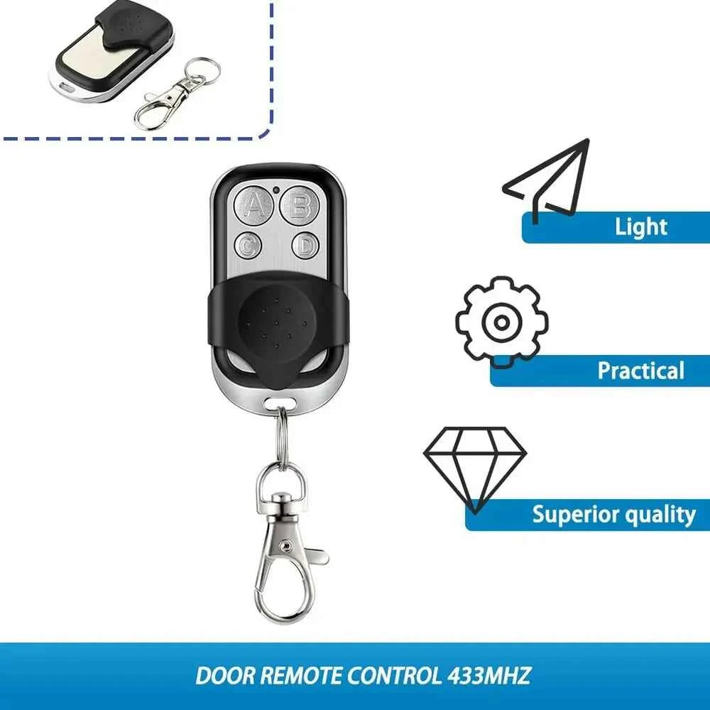 5YOA Push Button Remote Control Transmitter ABCD Lock Unlock 4Button 433MHz Universal 4 Buttons Garage Door Opener Remote
