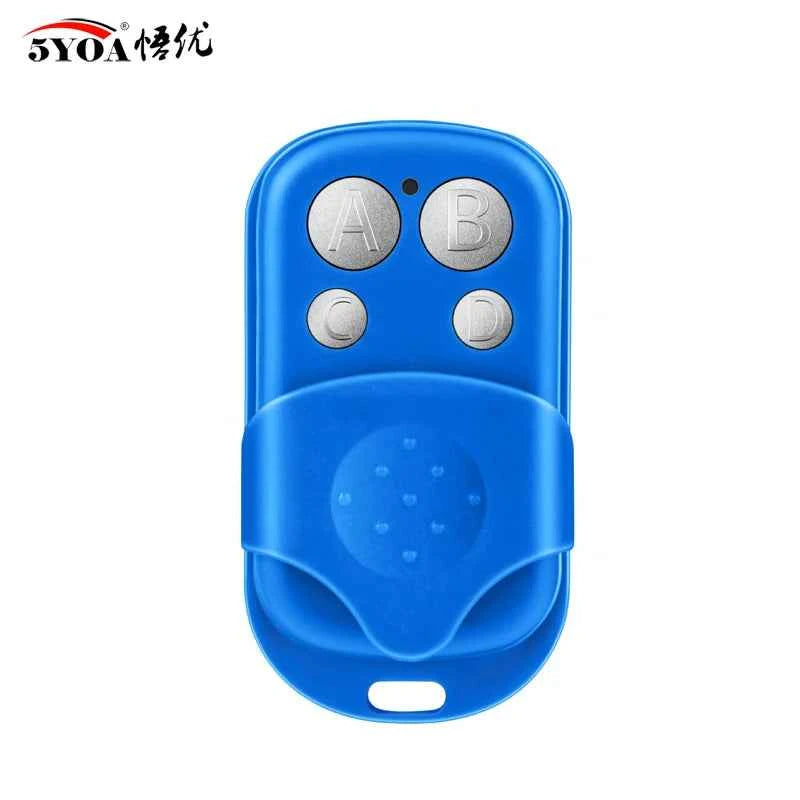 5YOA Push Button Remote Control Transmitter ABCD Lock Unlock 4Button 433MHz Universal 4 Buttons Garage Door Opener Remote