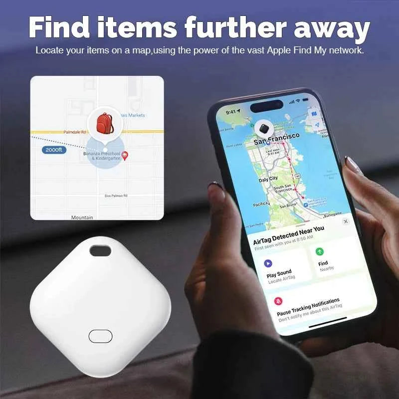 Apple  Find My Devices Gps Tracker IOS Portable GPS Tracker Anti-Lost Alarm Cycling Mini Gps Locator For Pets Children